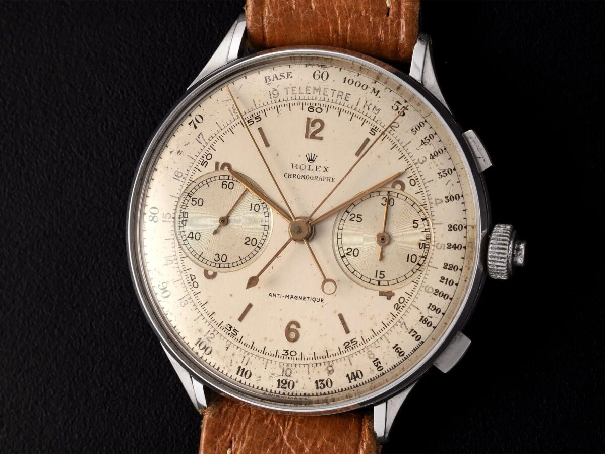 بيع ساعة رولكس كرونوغراف Rolex Chronographe من حقبة الحرب العالمية الثانية نظير 3.5 مليون دولار